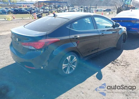 2014 Hyundai Elantra Sport from USA, damaged, VIN KMHDH4AH5EU129210